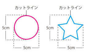 ステッカー面積